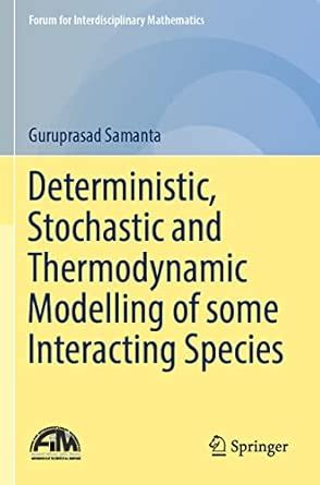Buy Deterministic, Stochastic and Thermodynamic Modelling of some ...