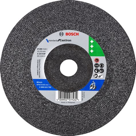 Standard for Cast Iron Grinding Discs with Depressed Centre - Bosch ...