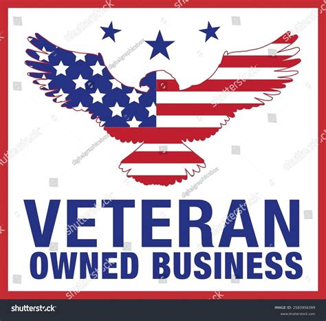 Veteran Owned Business American Eagle Veterans Stock Vector (Royalty Free) 2583956399 | Shutterstock