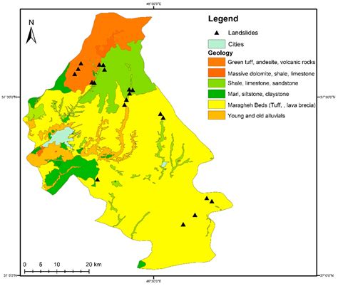 Landslide Susceptibility Assessment for Maragheh County, Iran, Using ...
