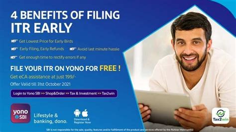 Income tax return: Know these benefits of filing ITR early with SBI ...