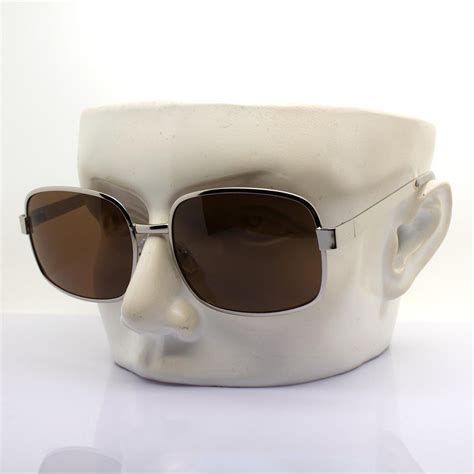 TYLER DURDEN SUNGLASSES Men and Women, Sturdy Silver-chrome Metal Frame ...