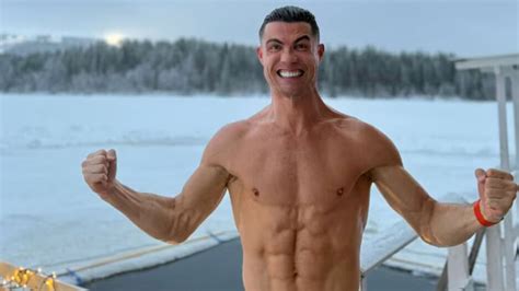 “Throw Messi in it:” Internet reacts to half-naked Cristiano Ronaldo ...