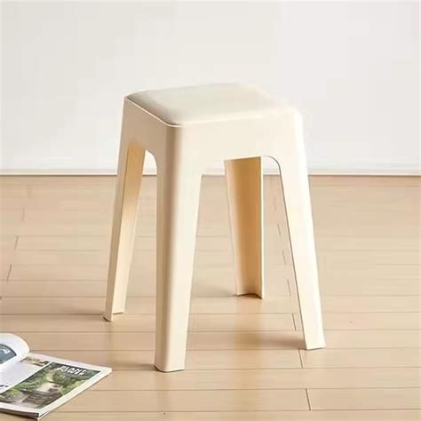 HomeEssentials Stackable Dining Plastic Stool - Living Room | Chair ...