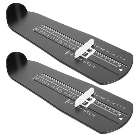 2Pcs Shoe Sizer Foot Measurement Device for Shoe Feet Measuring Ruler ...