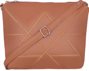 BRANVY Tan Sling Bag SLING BAG IN TAN TAN - Price in India | Flipkart.com