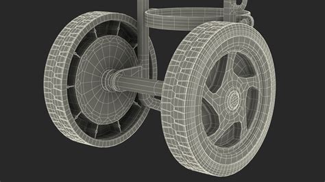 Trolley for Fire Extinguisher 3D model | 3D Molier International