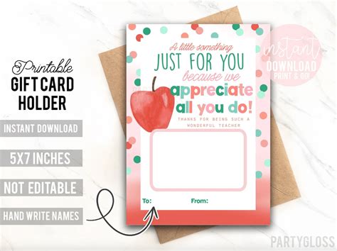 Gift Ideas for Teacher Appreciation - Sweet Tooth Teaching