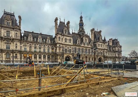 Le parvis de l’Hôtel de Ville de Paris se transforme en forêt urbaine ...