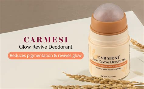 Buy Carmesi Glow Revive Underarm Roll On Deodorant for Women ...