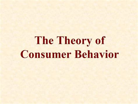 Consumer Behaviour Theory Models 的图像结果