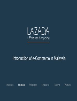 Fillable Online Introduction of e-Commerce in Malaysia Fax Email Print ...