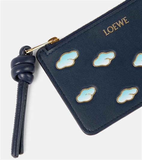 Loewe Clouds leather card case Loewe