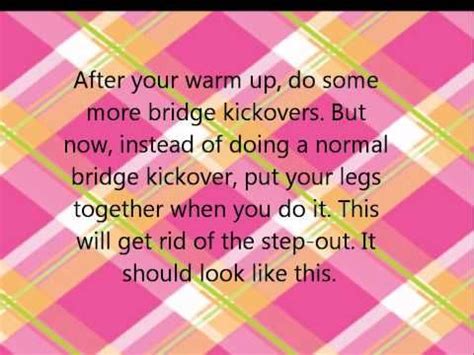 Image result for Back Handspring Tutorial without Spot