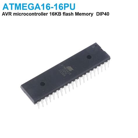Image result for ATmega16 AVR Microcontroller