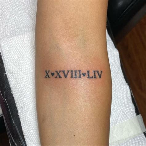 Top 32 Gorgeous Roman Numerals Tattoo Design Ideas 2023 - Saved Tattoo