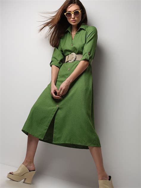 Buy Green Dresses for Women Online - VEROMODA