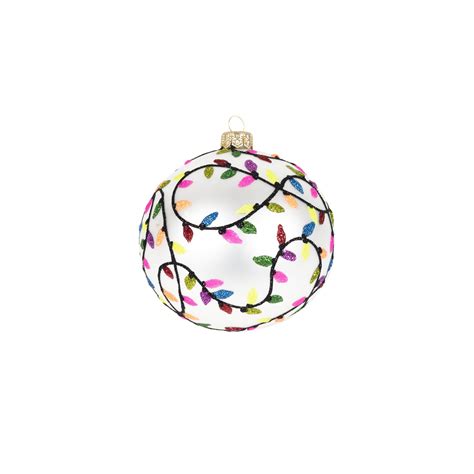 - Merry & Bright - Glass Bauble | Gessato Design Store