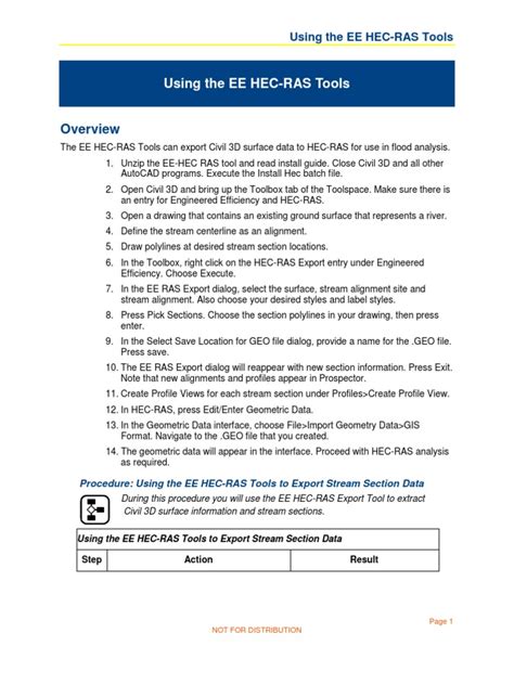 Image result for HEC-RAS File Management