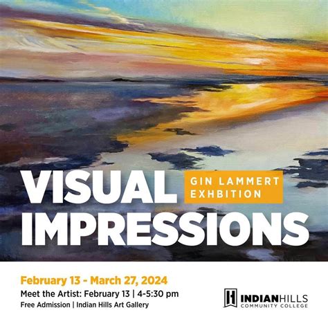 Gin Lammert Art Exhibition, Indian Hills Community College, Ottumwa ...