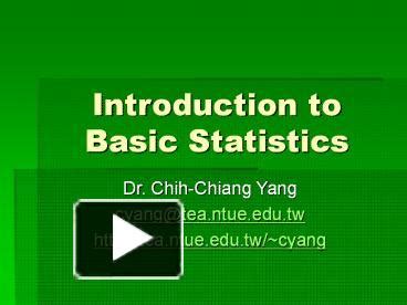 Introduction to Basic Statistics PPT 的图像结果