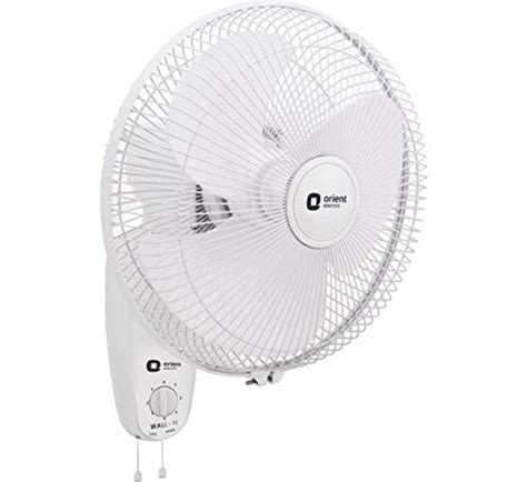 Buy Orient Electric Wall-11 300mm Wall Fan (Crystal White) Online at ...