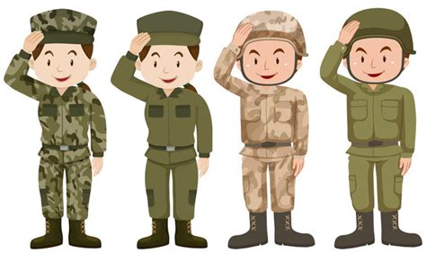 Clipart Of Soldier