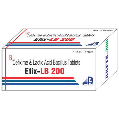 CEFIXIME 100MG + CLAV 62.5MG Tablets Akmed Biotech