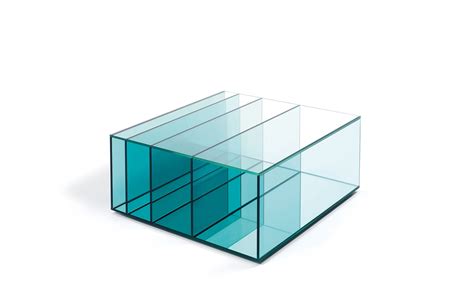 Deep Sea Square Coffee Table by Nendo for Glas Italia / Residential ...