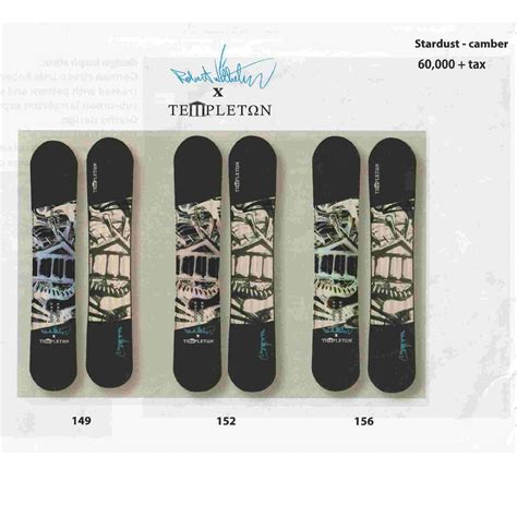 20-21 TEMPLETON SNOWBOARDS STARDUST テンプレトンスーボード スターダスト 2020/2021 19/20 ...
