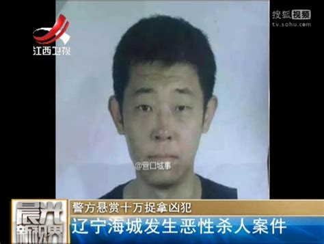 辽宁海城发生恶性杀人案件 警方悬赏十万捉拿凶犯 - 搜狐视频