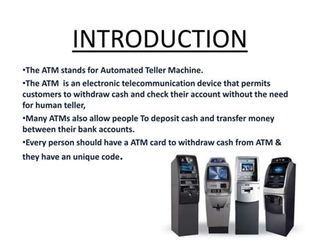 Automated teller machine ATM Security Features 的图像结果