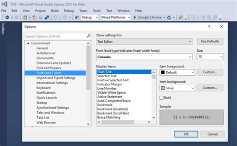 Image result for How to Change Font in Visual Studio Code