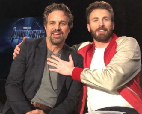 Mark Ruffalo comes out in support of Chris Evans after he accidentally ...