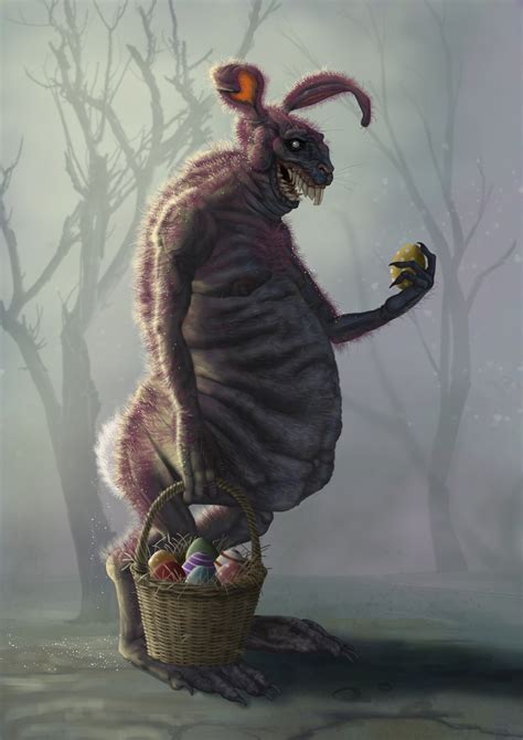 Evil Easter Bunny Drawing NecroBunny | Easter 2025 Here's A Quick