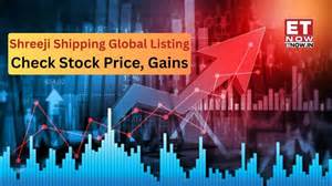 Shreeji Shipping Global IPO Listing: Shares debut on NSE, BSE; check ...