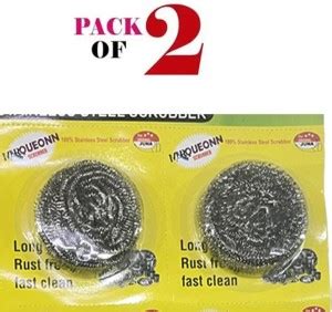 S CAPPER Stainless Steel Scrubber Non Rusting Wire (Pack of 2 ...
