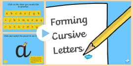 Writing letter formation rhyme worksheet (teacher made)