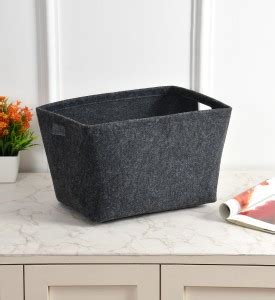 ALYA HOME Polyester MULTIPURPOSE STORAGE BASKET/TOY BASKET/LAUNDRY ...