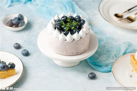 一年四季都超受欢迎的蓝莓奶油蛋糕_哔哩哔哩_bilibili