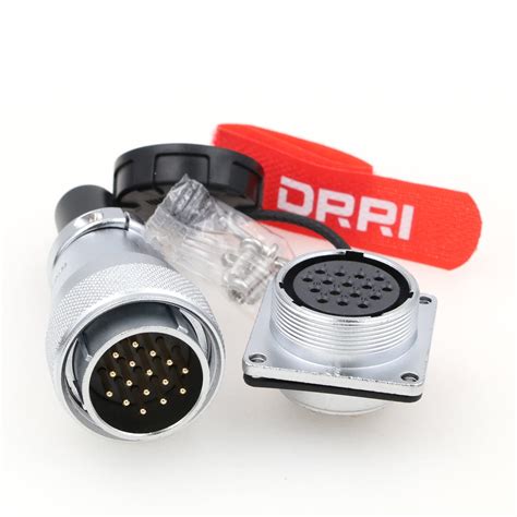 Buy DRRI WEIPU WS28 Heavy Duty 16-Pin Metal Aviation Bulkhead Connector ...