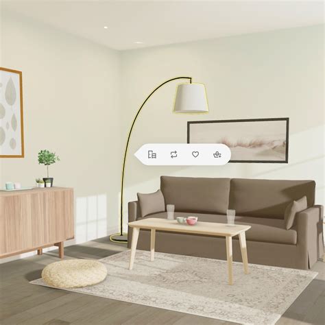 HEKTOGRAM floor uplighter, silver-colour/white - IKEA