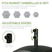 Buy Best Choice Products Fillable Mobile Umbrella Base Heavy Duty ...