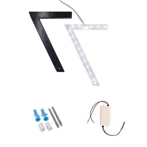 Image result for Backlit House Numbers LED