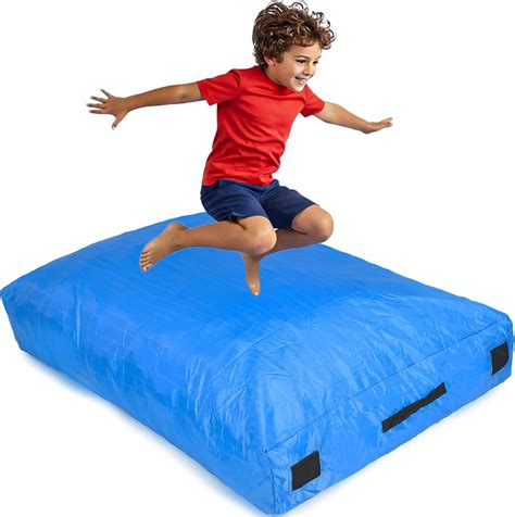 Amazon.com : SaferBounce Crash Pad for Kids Sensory | Big 5Ft x 5Ft Or ...