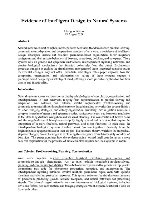 Image result for Intelligent Design Evidence