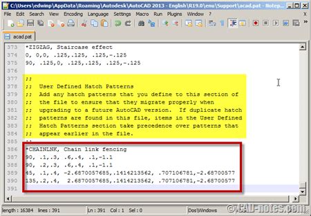 AutoCAD Custom Hatch Tutorial 的图像结果