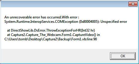 DirectShow VB.NET Example 的图像结果