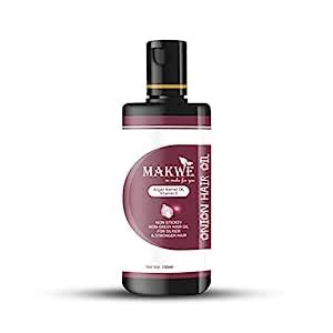Buy MAKWE Onion Hair Oil for Hair Growth & Hair Fall Control With With ...