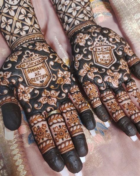 55+ Gorgeous Front Hand Mehndi Designs